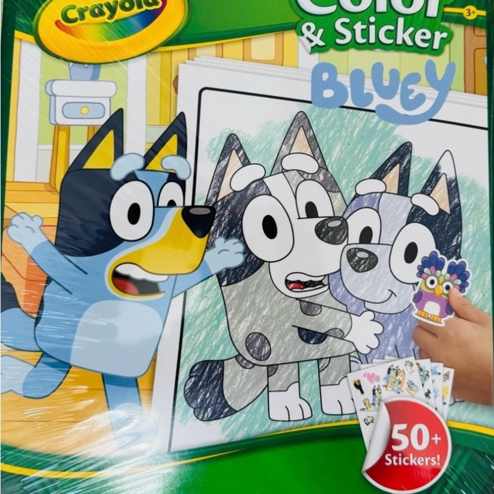 Bluey Easter Bundle-Bluey & Bingo Duo Stuffed Animals, Mum Figured, & Books - Picture 8 of 12